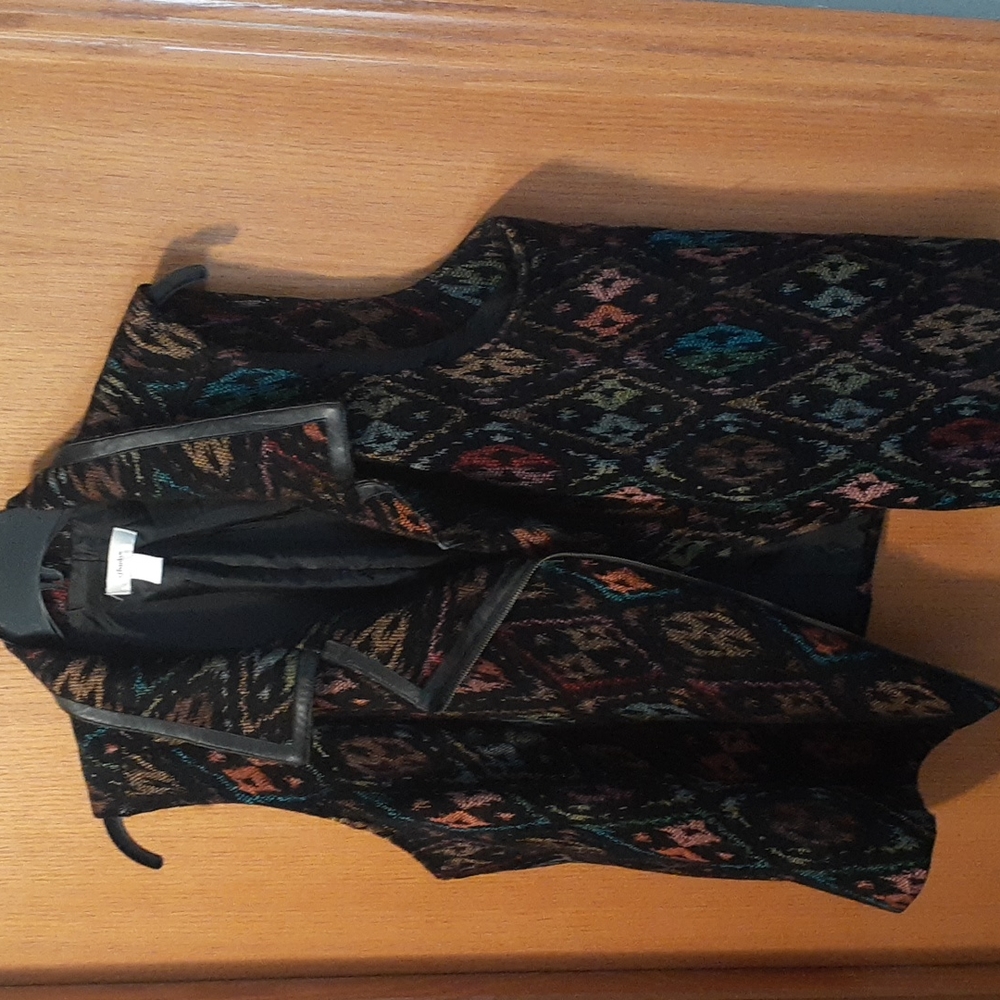 CJ Banks Multi-colored Vest-SZ 1X